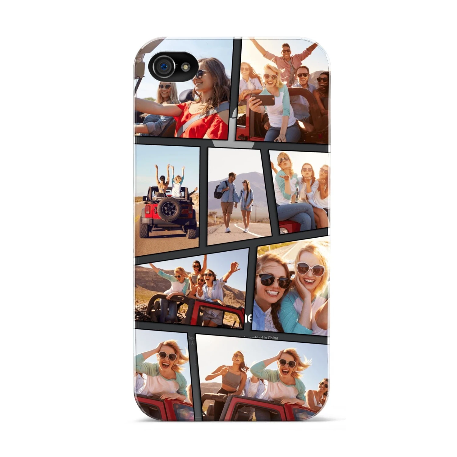 Abstract Comic Strip Photo IPhone Case - Image 4