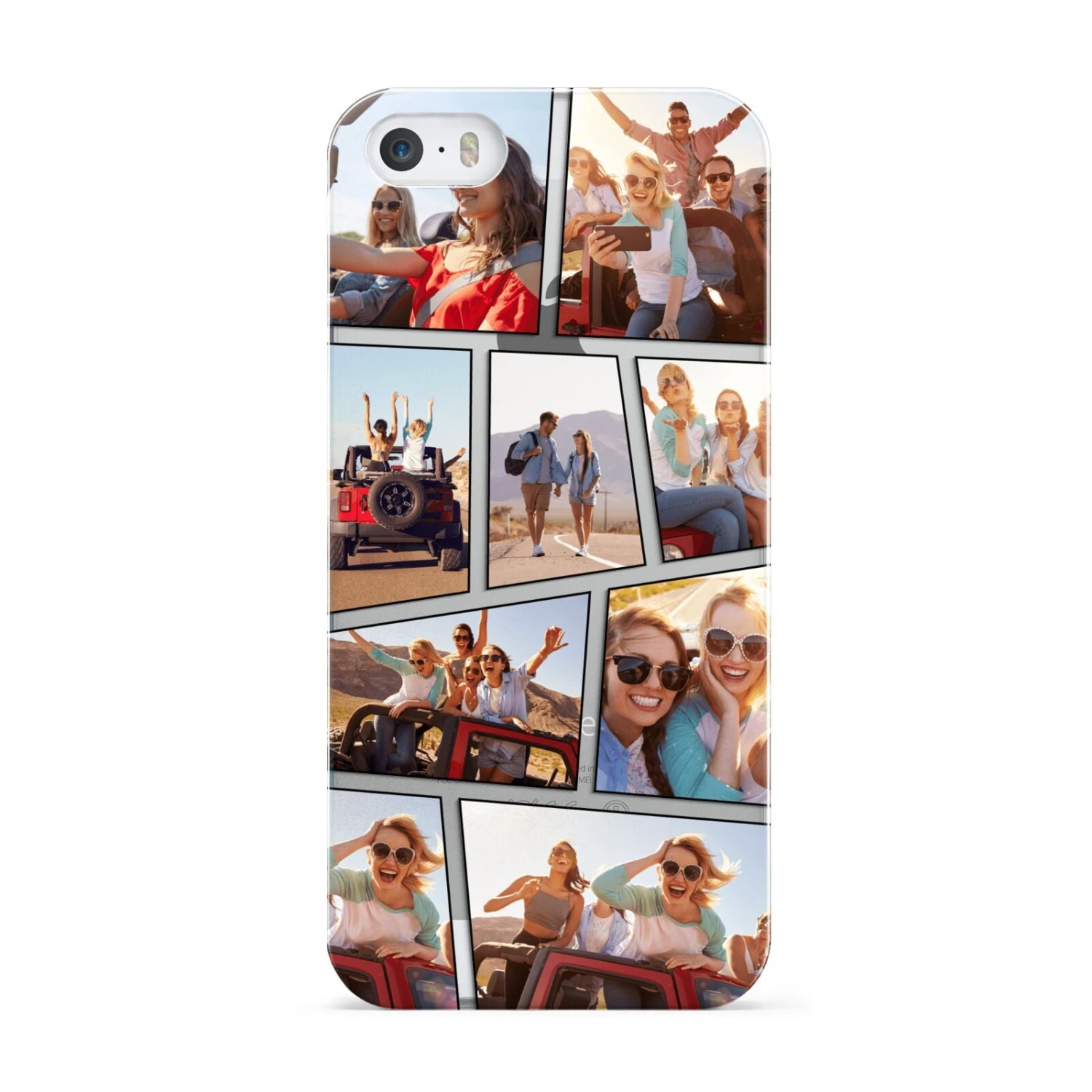 Abstract Comic Strip Photo IPhone Case - Image 3
