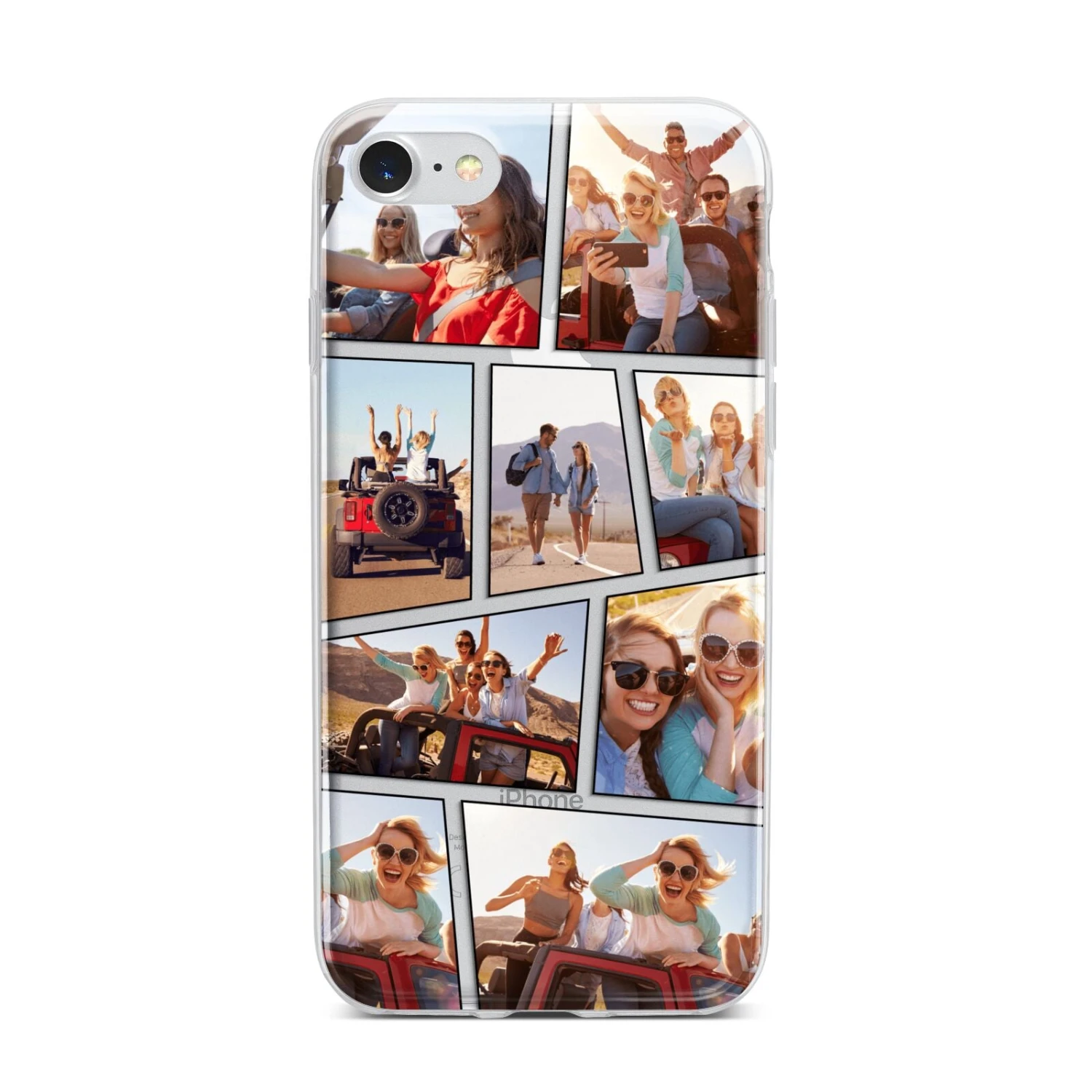 Abstract Comic Strip Photo IPhone Case - Image 12