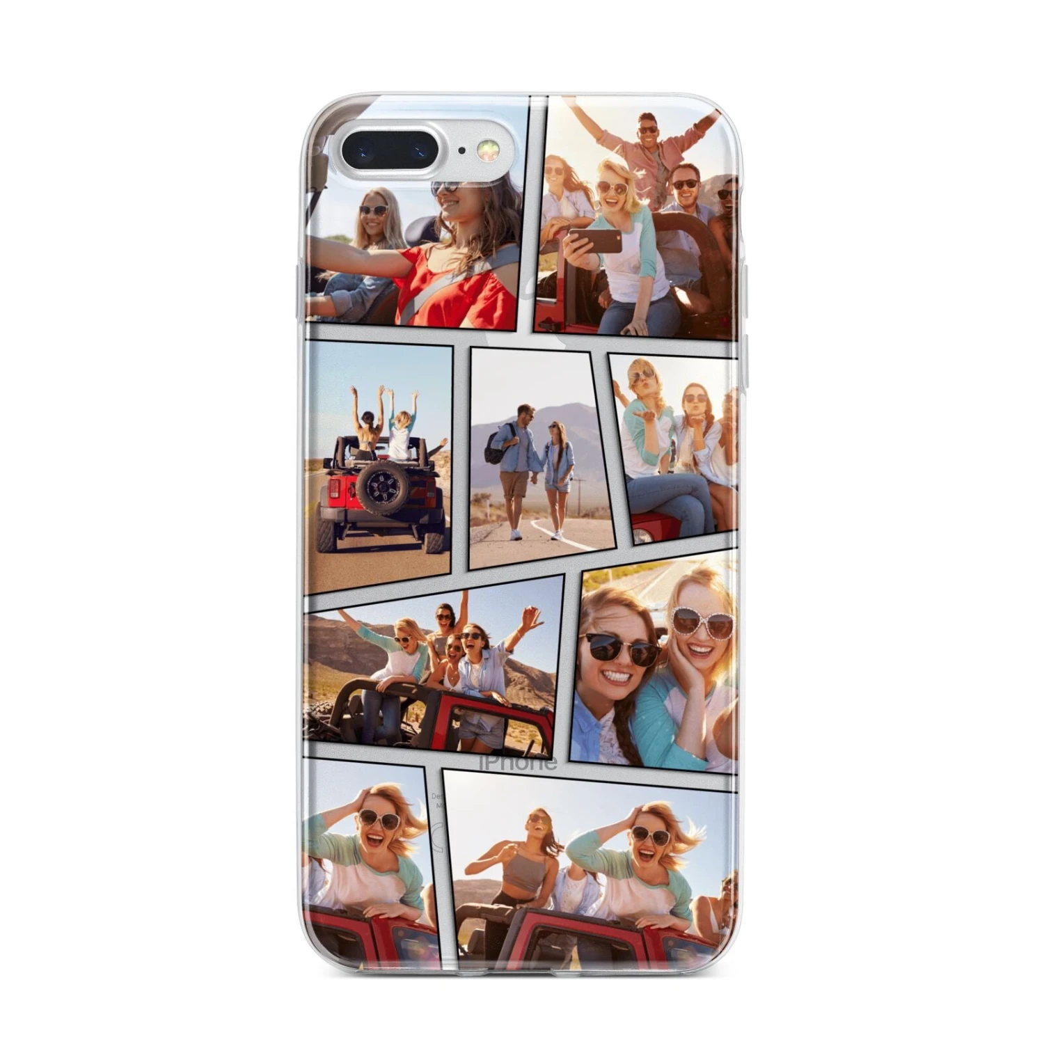 Abstract Comic Strip Photo IPhone Case - Image 14