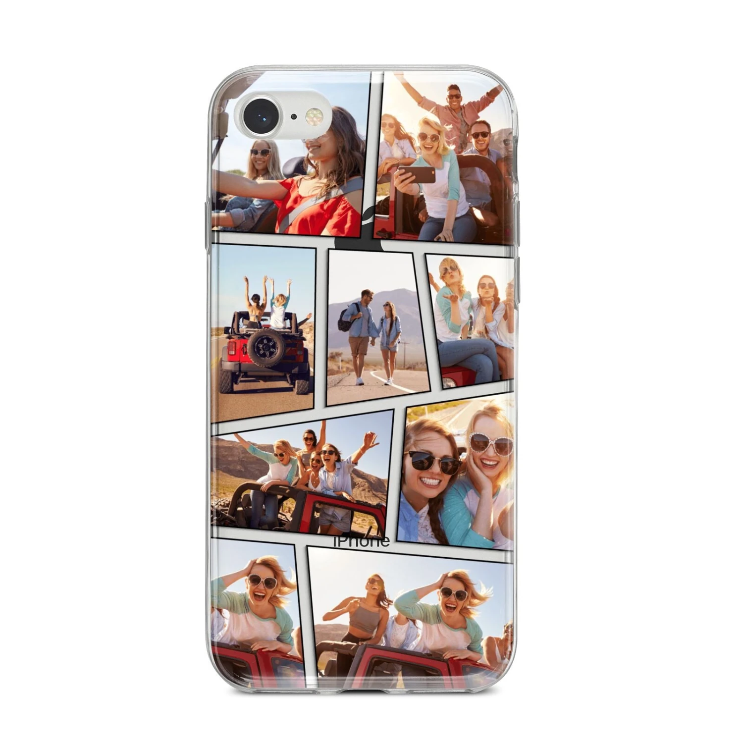 Abstract Comic Strip Photo IPhone Case - Image 8