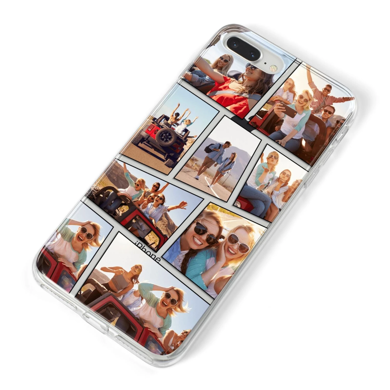 Abstract Comic Strip Photo IPhone Case - Image 11
