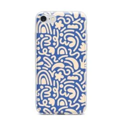 Abstract IPhone Case -Wrap & Case Store Abstract iPhone 7 Bumper Case on Silver iPhone