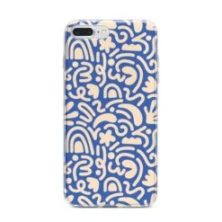Abstract IPhone Case -Wrap & Case Store Abstract iPhone 7 Plus Bumper Case on Silver iPhone