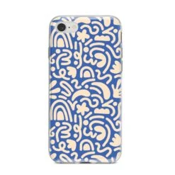 Abstract IPhone Case -Wrap & Case Store Abstract iPhone 8 Bumper Case on Silver iPhone