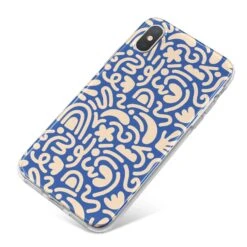Abstract IPhone Case -Wrap & Case Store Abstract iPhone X Bumper Case on Silver iPhone