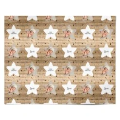 Baby Photo Upload Wrapping Paper -Wrap & Case Store Baby Photo Upload Personalised Wrapping Paper Alternative