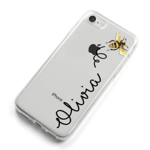 Bee In Flight Personalised Name IPhone Case - Image 9