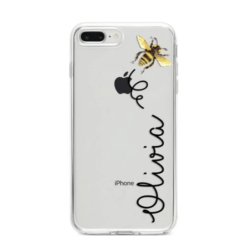 Bee In Flight Personalised Name IPhone Case - Image 10