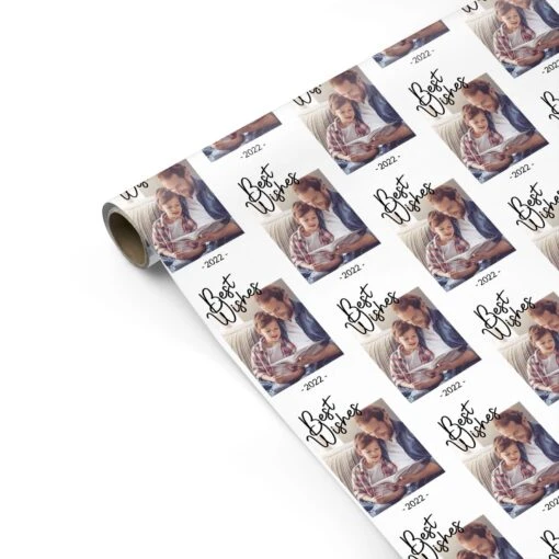 Best Wishes Wrapping Paper - Image 2