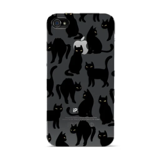 Black Cat IPhone Case - Image 4