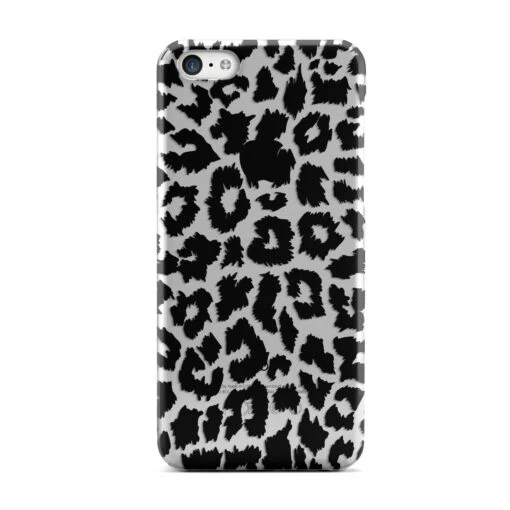 Black & White Leopard Print IPhone Case - Image 2