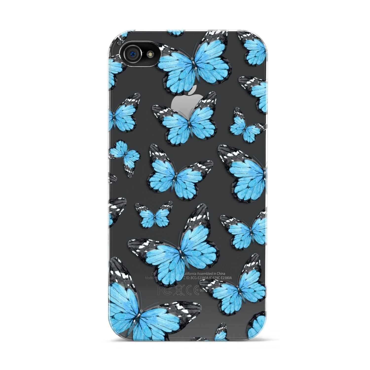 Blue Butterfly IPhone Case - Image 4