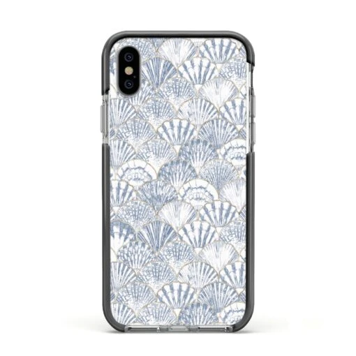 Blue Seashell Pattern IPhone Case - Image 19
