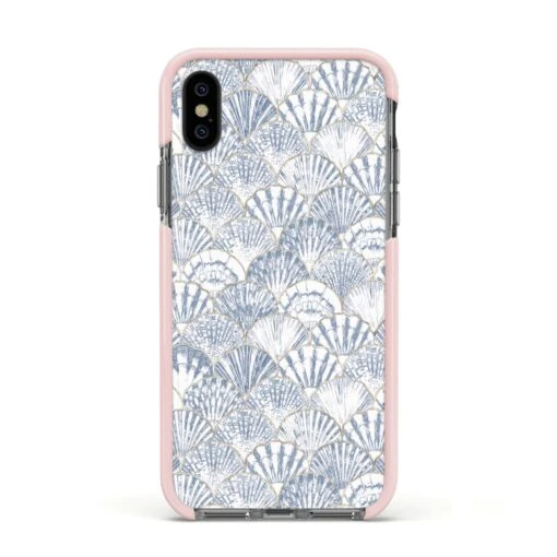 Blue Seashell Pattern IPhone Case - Image 18