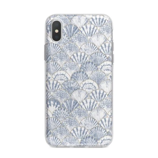 Blue Seashell Pattern IPhone Case - Image 5