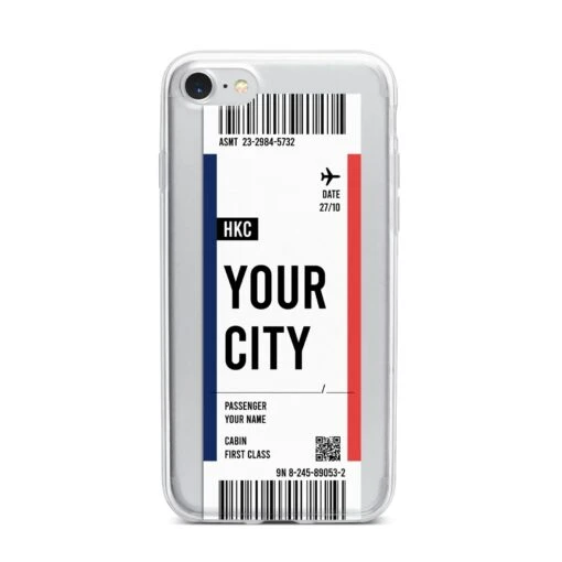 Boarding Pass Ticket IPhone Case - Image 12