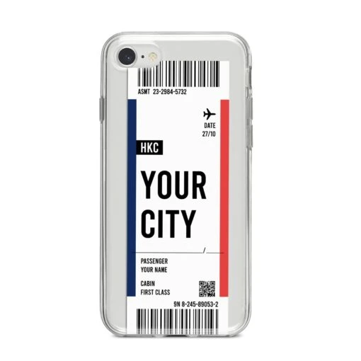 Boarding Pass Ticket IPhone Case - Image 8