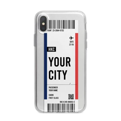 Boarding Pass Ticket IPhone Case - Image 5