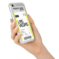 Boarding Pass IPhone Case -Wrap & Case Store Boarding Pass iPhone 7 Bumper Case on Silver iPhone Alternative Image