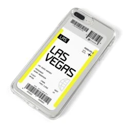 Boarding Pass IPhone Case -Wrap & Case Store Boarding Pass iPhone 8 Plus Bumper Case on Silver iPhone Alternative Image