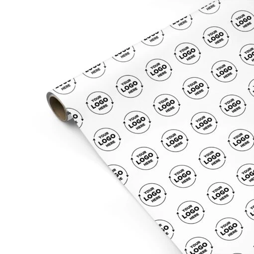 Business Logo Custom Wrapping Paper - Image 2