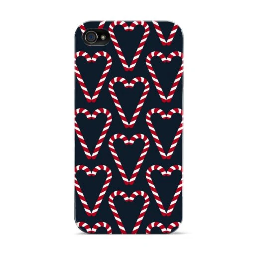Candy Cane Pattern IPhone Case - Image 4