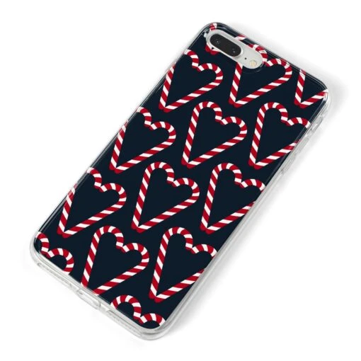 Candy Cane Pattern IPhone Case - Image 11