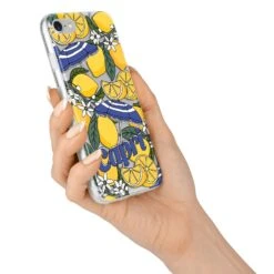 Capri IPhone Case -Wrap & Case Store Capri iPhone 7 Bumper Case on Silver iPhone Alternative Image