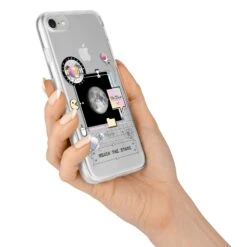 Chase The Moon IPhone Case -Wrap & Case Store Chase The Moon iPhone 7 Bumper Case on Silver iPhone Alternative Image