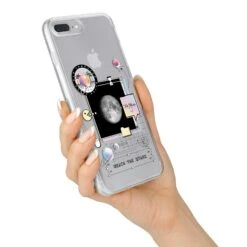 Chase The Moon IPhone Case -Wrap & Case Store Chase The Moon iPhone 7 Plus Bumper Case on Silver iPhone Alternative Image