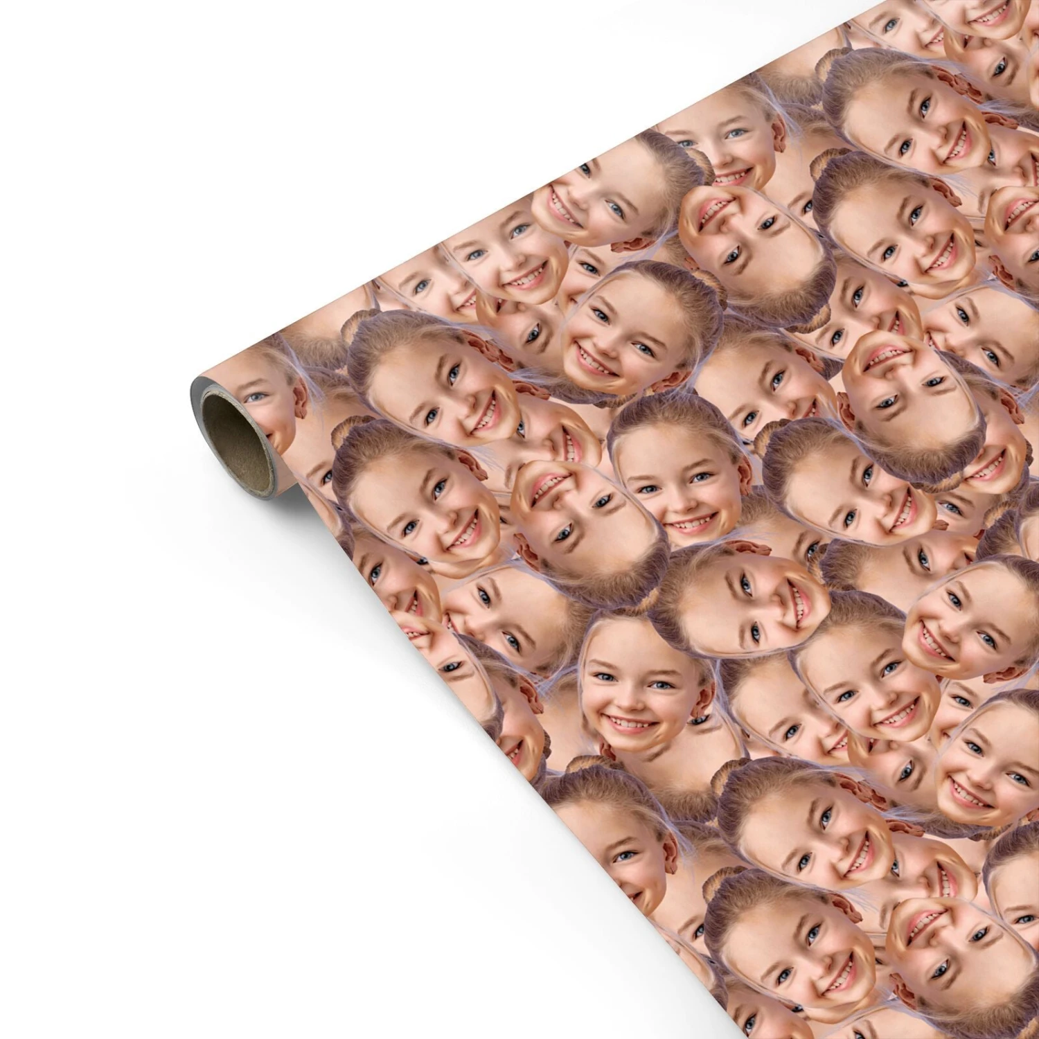 Childrens Photo Face Wrapping Paper - Image 2