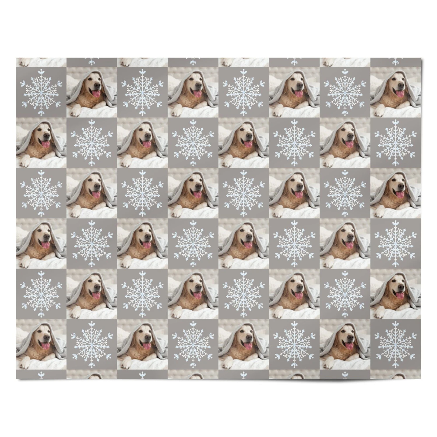 Christmas Dog Photo Wrapping Paper - Image 4