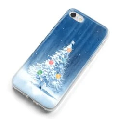 Christmas Tree IPhone Case -Wrap & Case Store Christmas Tree iPhone 8 Bumper Case on Silver iPhone Alternative Image