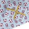 Claret And Blue Personalised Football Wrapping Paper -Wrap & Case Store Claret and Blue Personalised Football Custom Wrapping Paper
