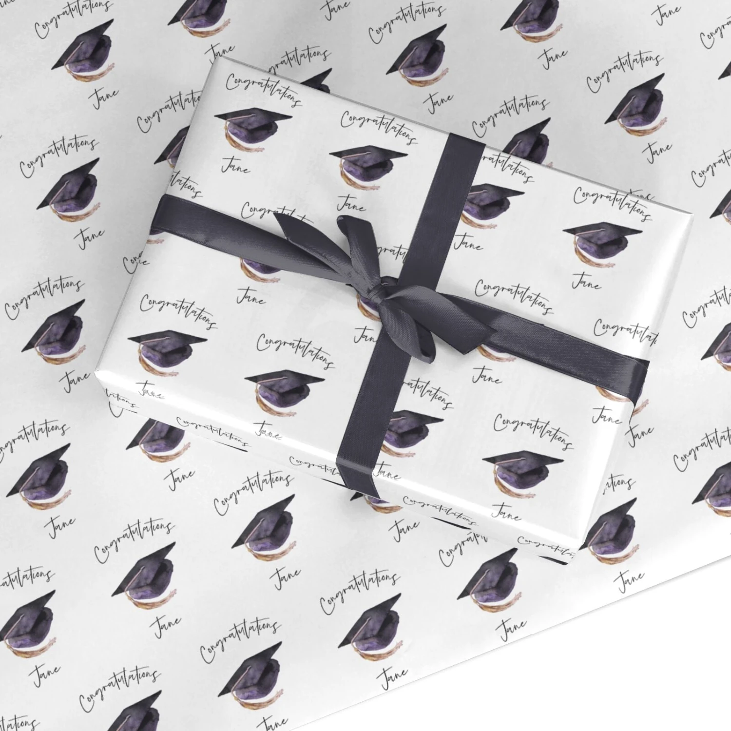 Congratulations Graduate Custom Wrapping Paper