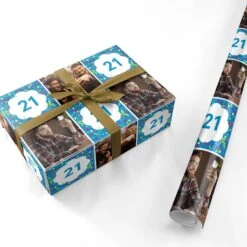 Custom Birthday Wrapping Paper -Wrap & Case Store Custom Birthday Personalised Wrapping Paper