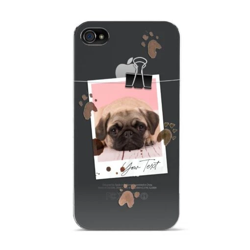 Custom Dog Picture With Name IPhone Case - Image 4