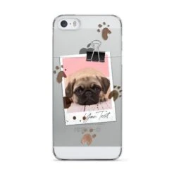 Custom Dog Picture With Name IPhone Case -Wrap & Case Store Custom Dog Picture with Name Apple iPhone 5 Case