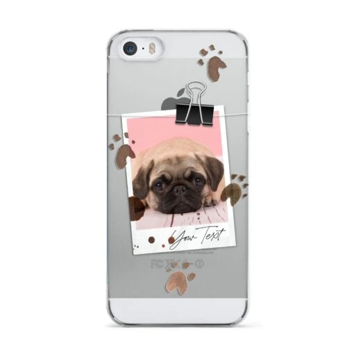 Custom Dog Picture With Name IPhone Case - Image 3