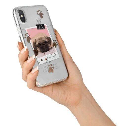 Custom Dog Picture With Name IPhone Case - Image 6