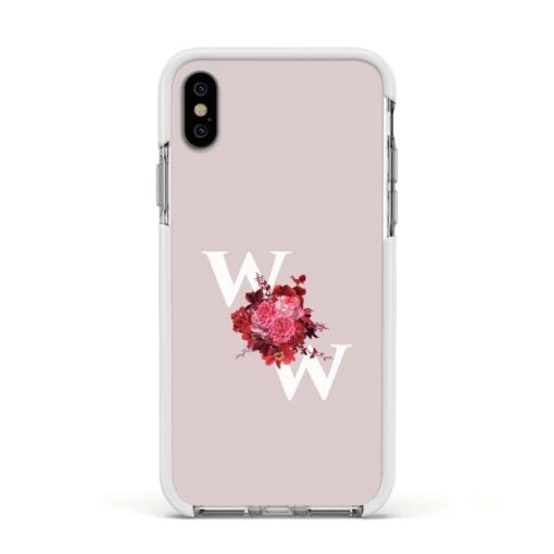 Custom Dual Initial Floral IPhone Case - Image 16