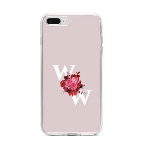 Custom Dual Initial Floral IPhone Case - Image 10
