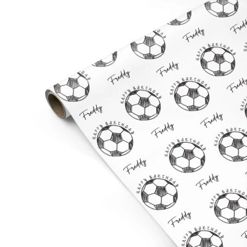 Custom Football Wrapping Paper - Image 2