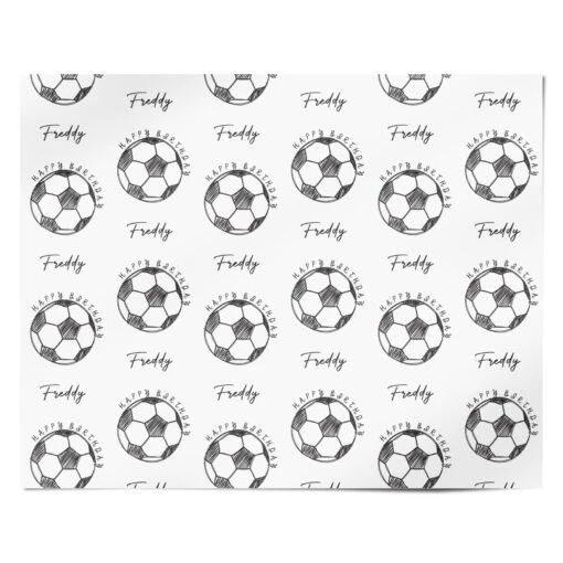 Custom Football Wrapping Paper - Image 4
