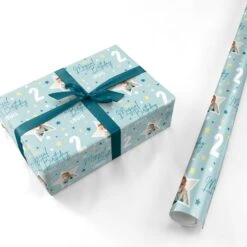 Custom Happy Birthday Wrapping Paper -Wrap & Case Store Custom Happy Birthday Personalised Wrapping Paper