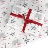 Custom Love Letter Wrapping Paper -Wrap & Case Store Custom Love Letter Custom Wrapping Paper