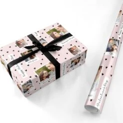Custom Photo Valentine's Day Wrapping Paper -Wrap & Case Store Custom Photo Valentine s Day Personalised Wrapping Paper