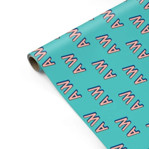 Custom Text Wrapping Paper - Image 2