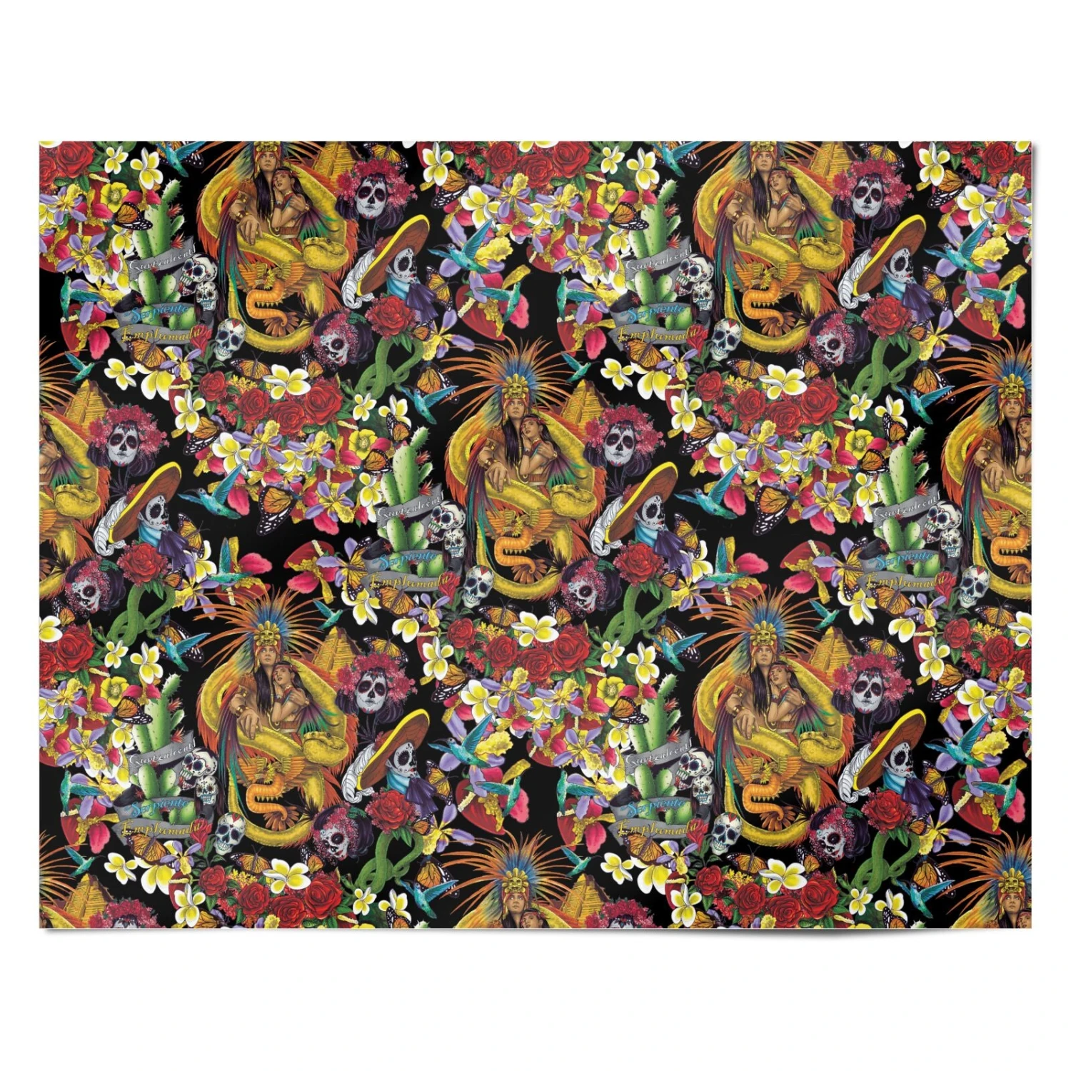Day Of The Dead Wrapping Paper - Image 4